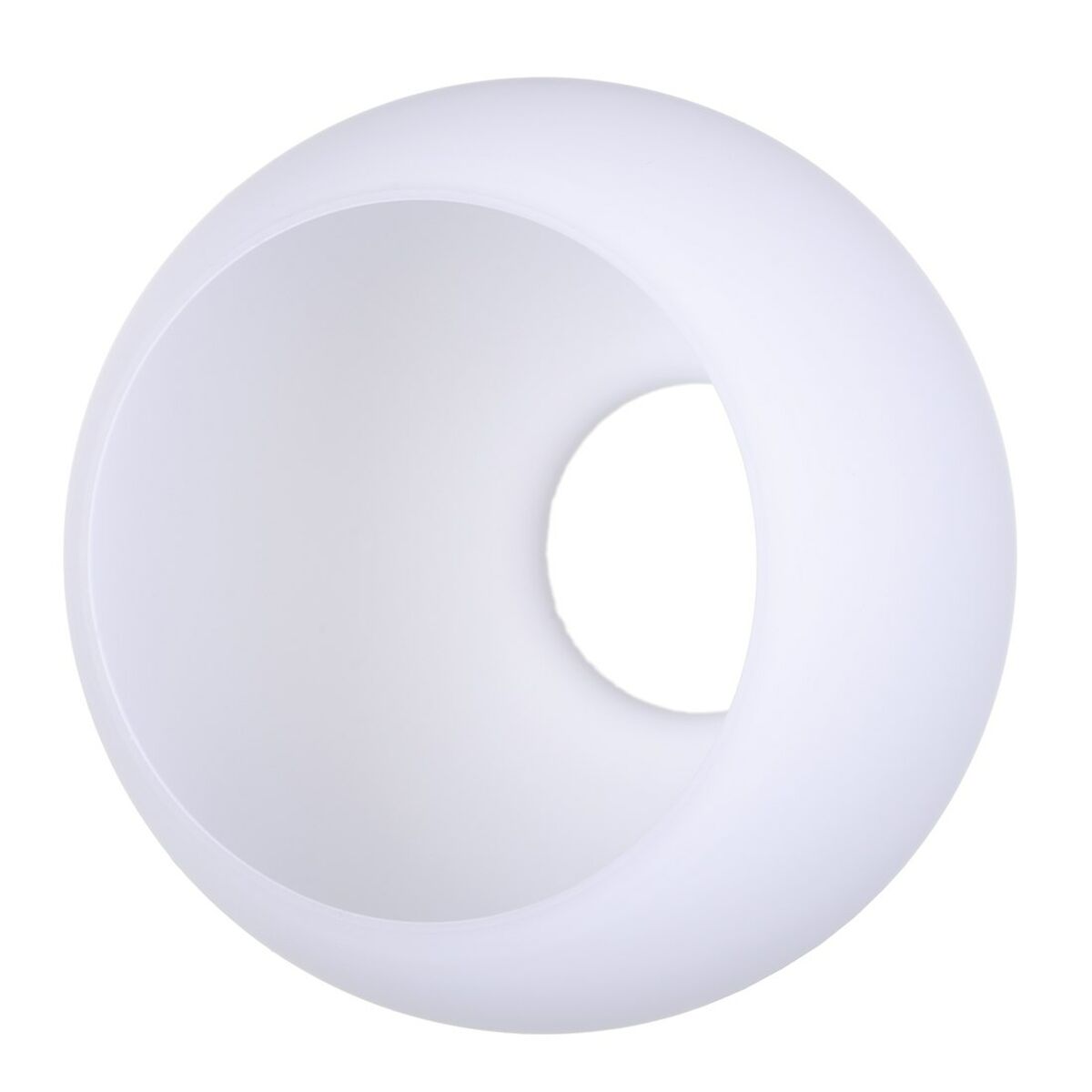 Abajur Activejet Irma Branco Vidro 13 x 10 x 9,5 cm